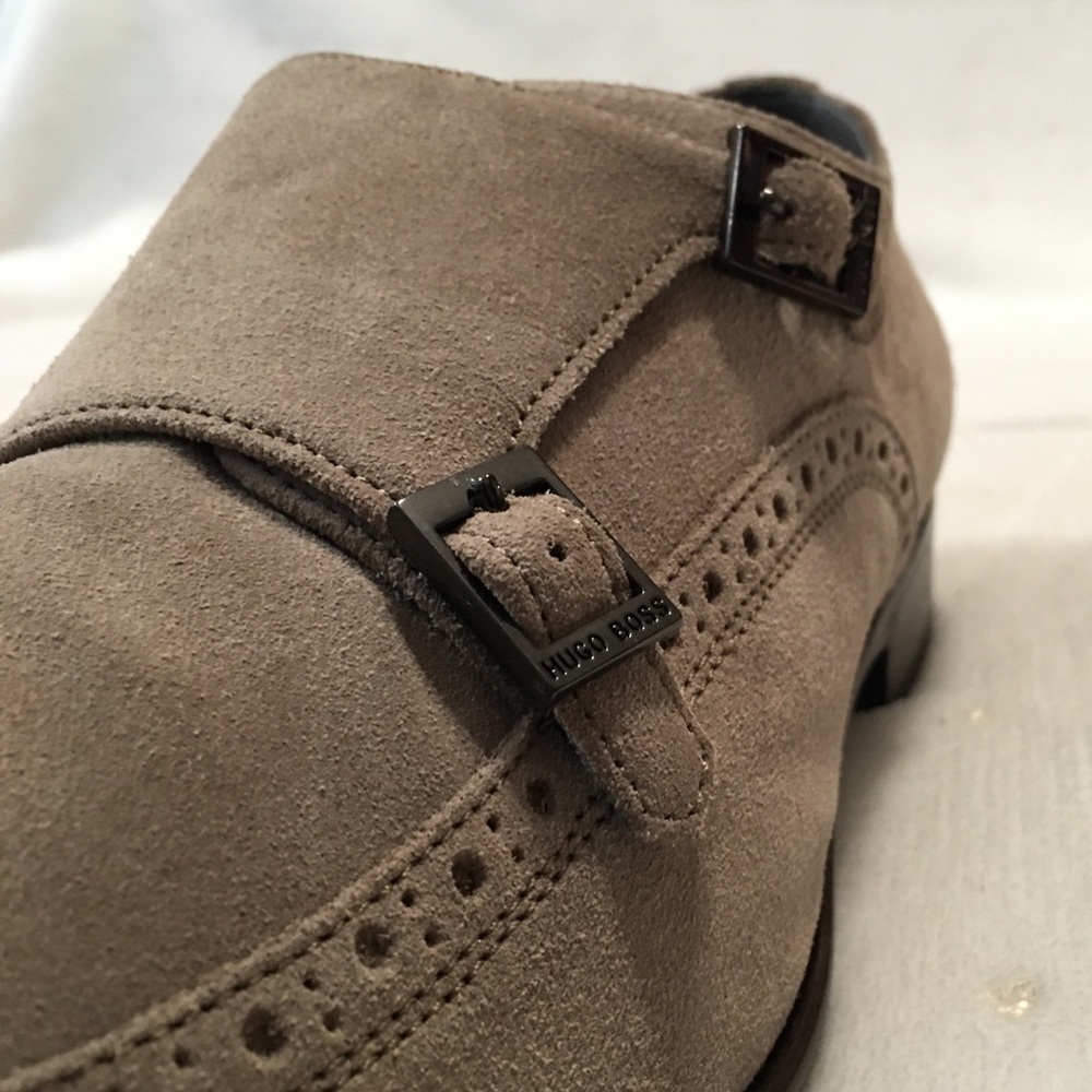 BOSS Hugo Boss Brostio Monk Strap Dress Shoes - Picture 6 of 15